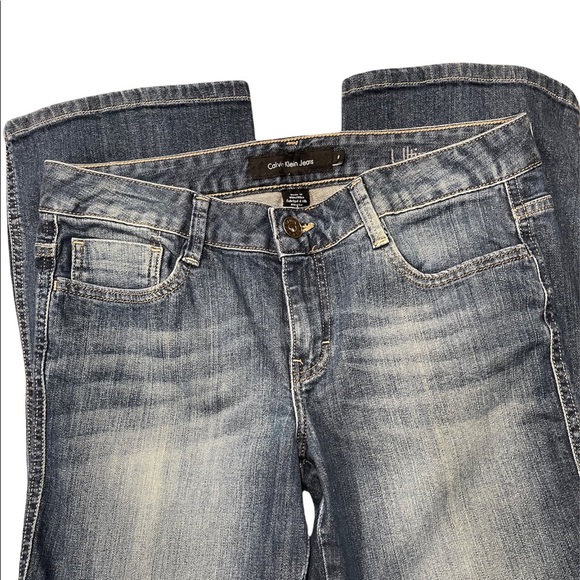 Calvin Klein Ultimate Bootcut Denim. EUC - Picture 2 of 5